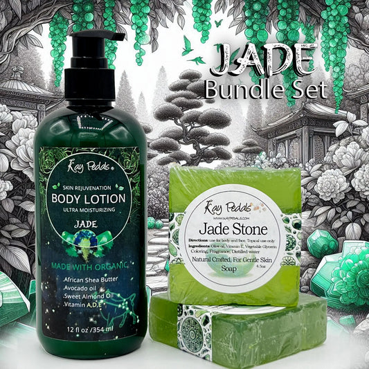 Jade Stone Skincare Bundle Gift Set-0